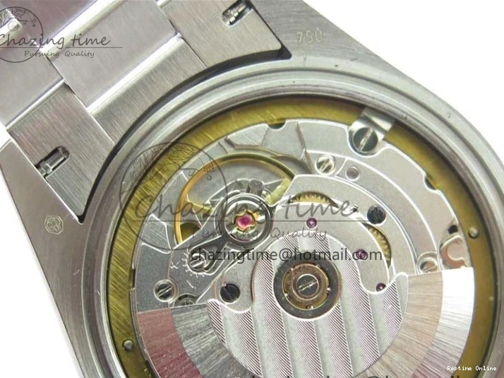 0517 SmoothTexture Day-Date 36mm 128239 SS Crystal BP Best Edition Black MOP Crystal Marker Dial on SS President Bracelet A 2681